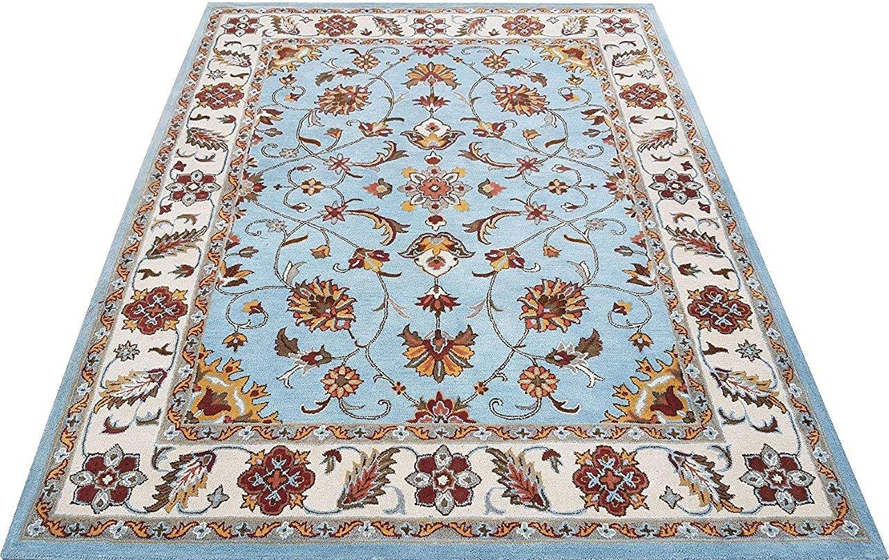 Serenity Floral Vine Wool Rug