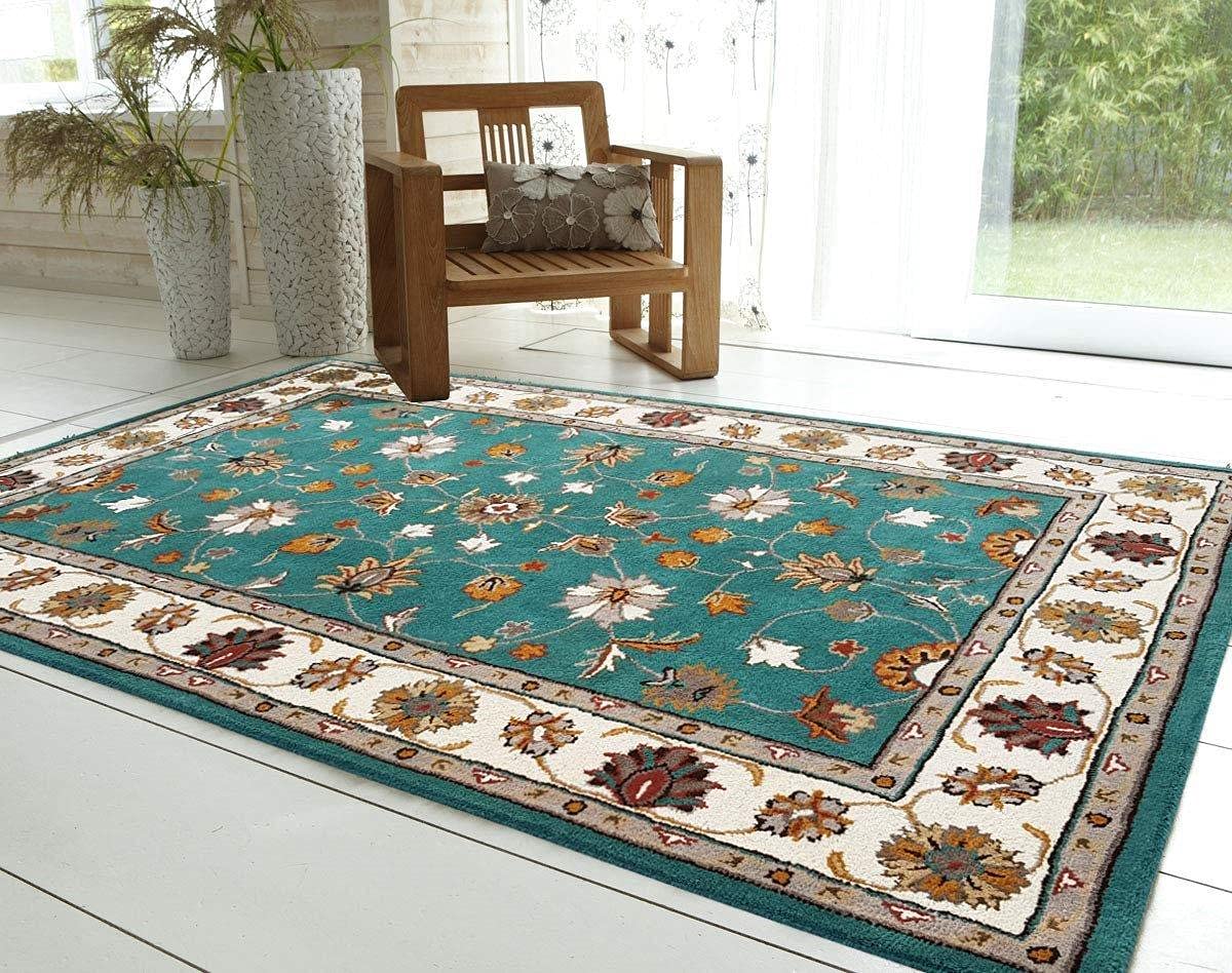 Greenhaven Garden Floral Wool Rug