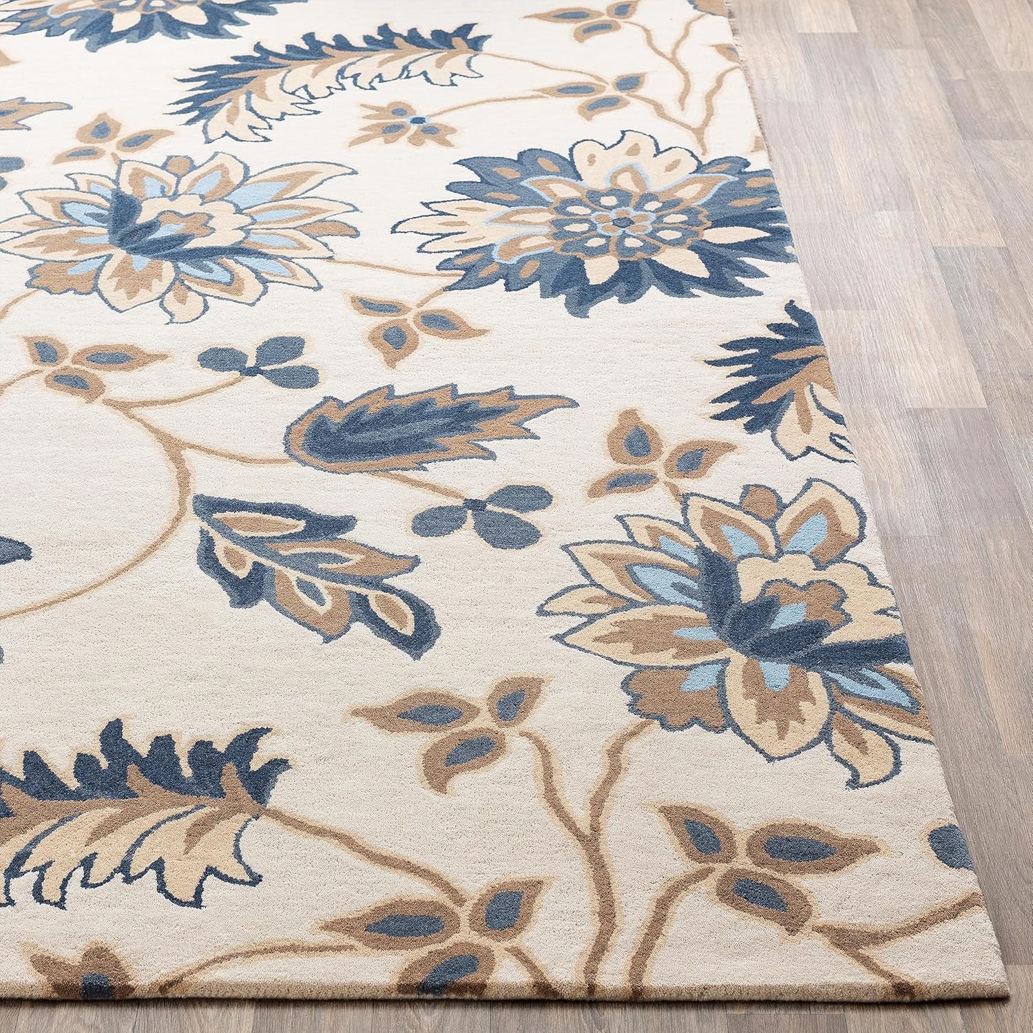 Eloise Floral Wool Rug