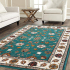 Greenhaven Garden Floral Wool Rug