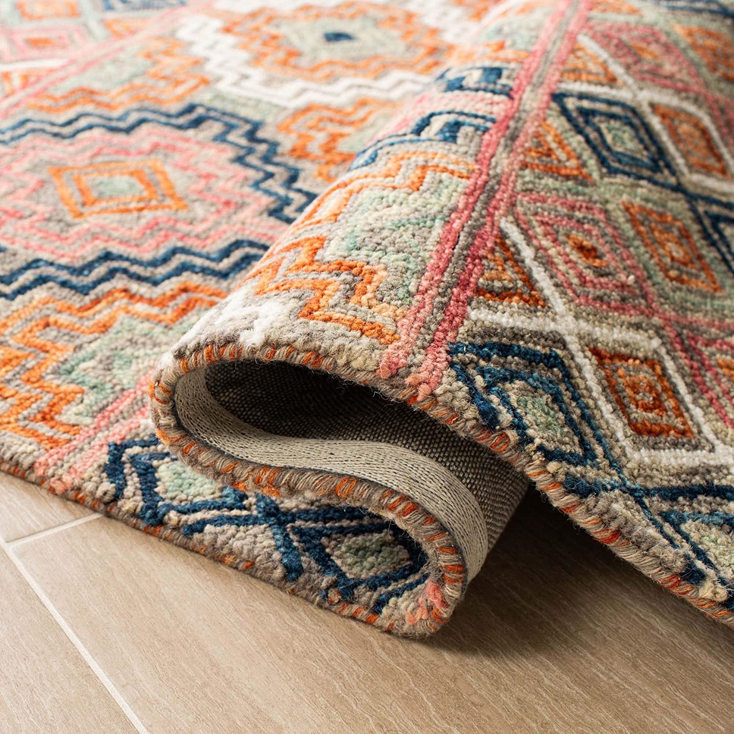 Saguaro Southwestern Wool Rug
