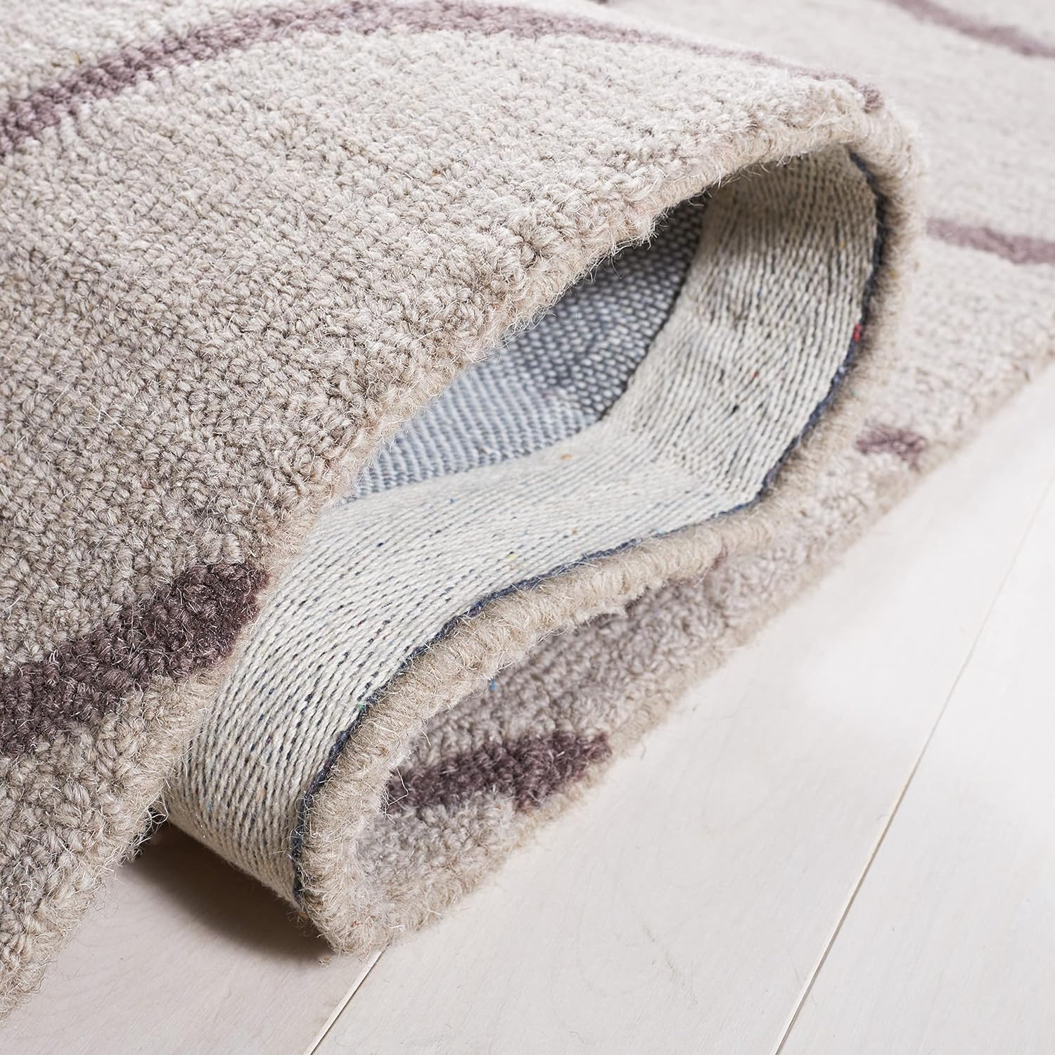 Autumn Petals Floral Wool Rug