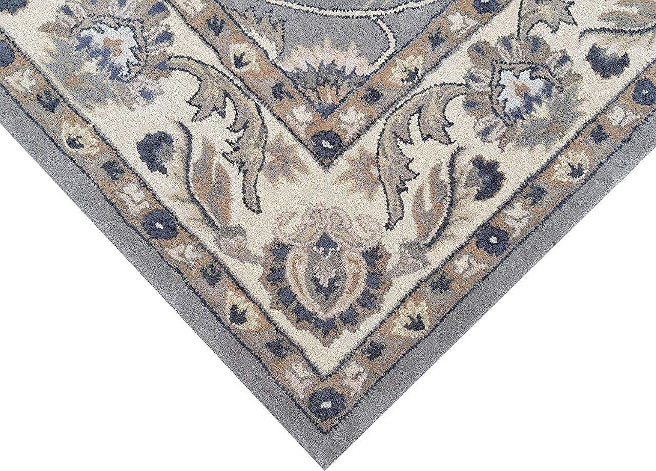 Silvervine Botanical Wool Rug