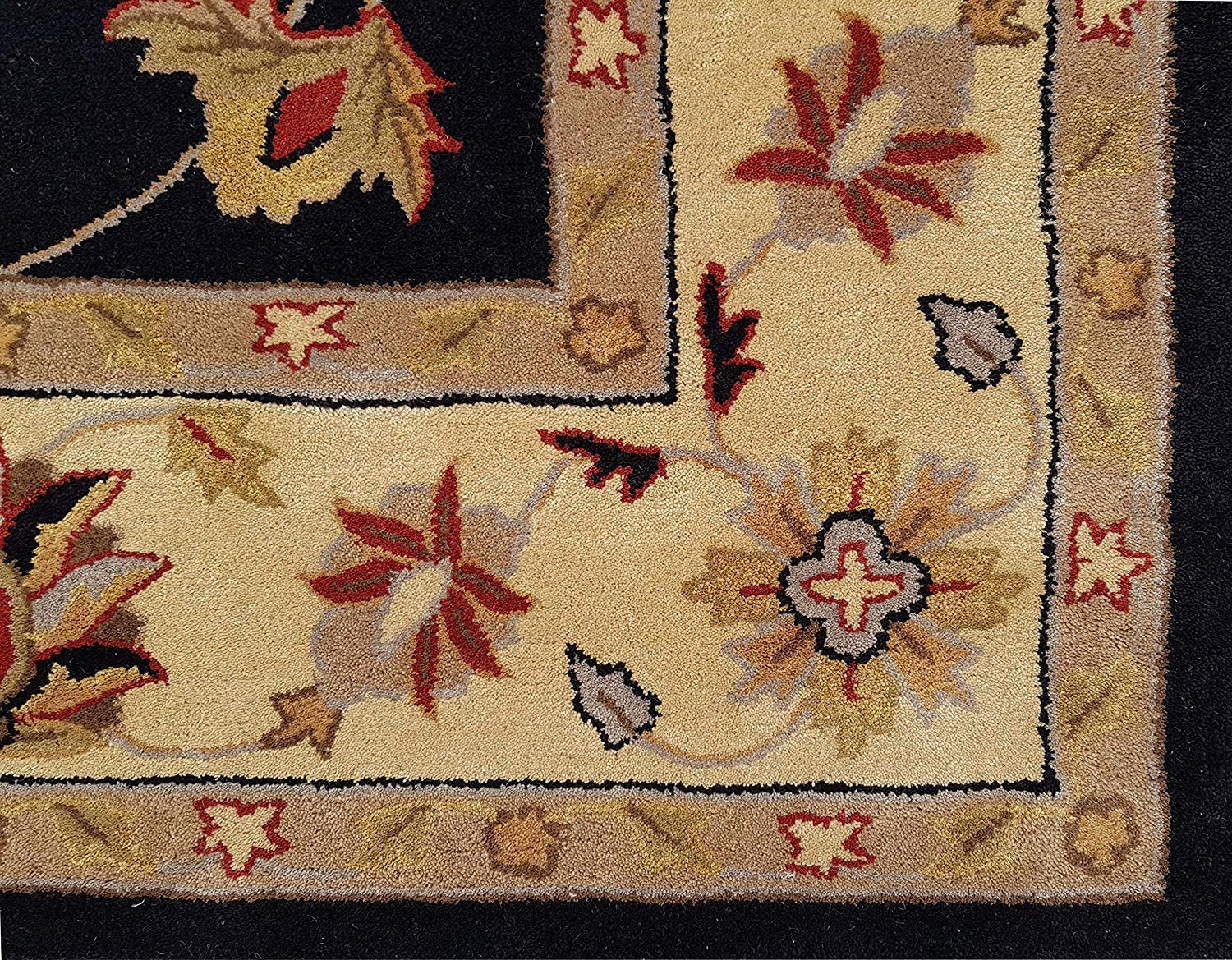 Ashbourne Manor Floral Wool Rug
