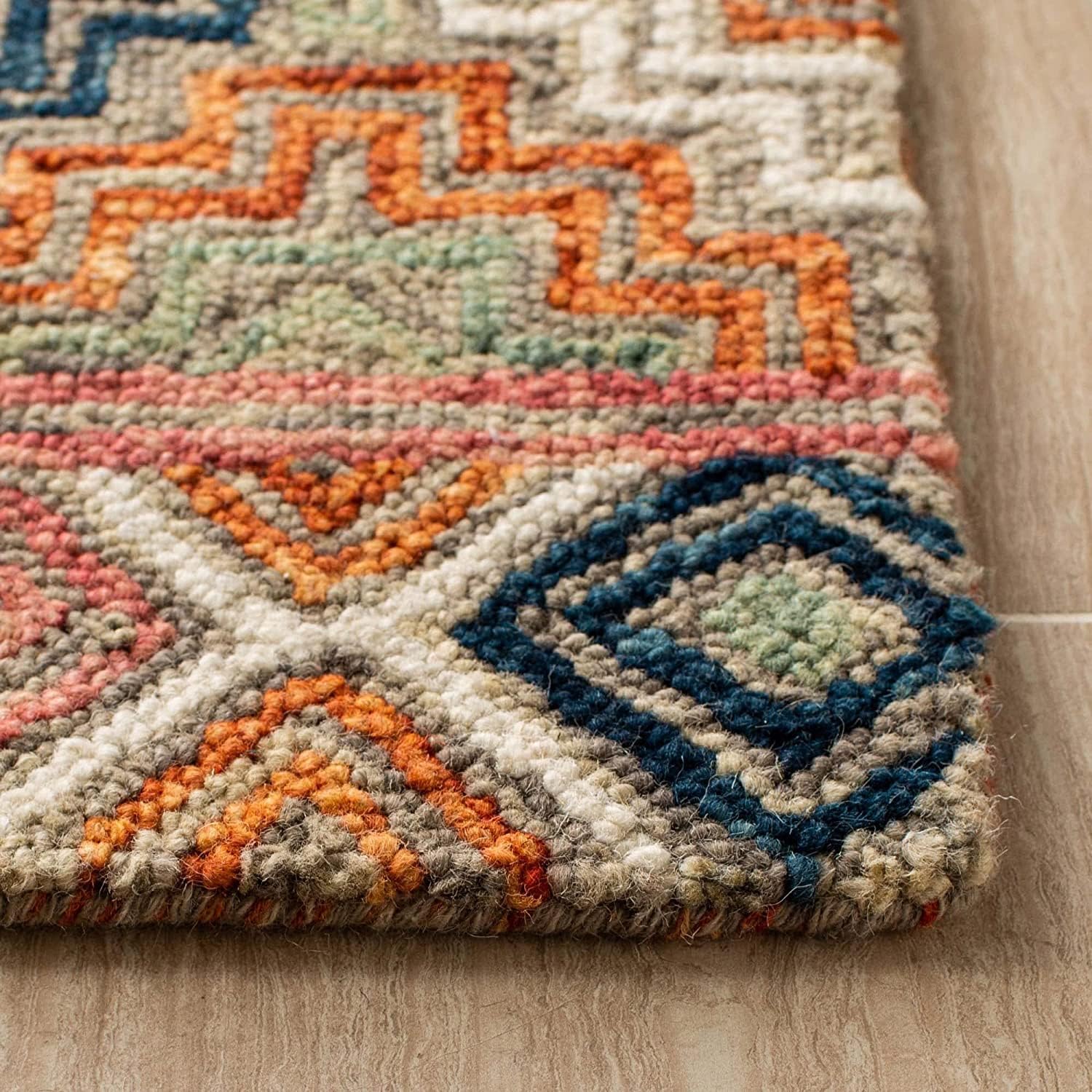 Saguaro Southwestern Wool Rug
