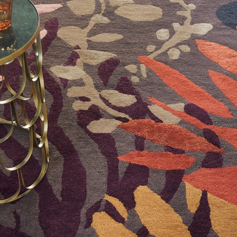 Jungle Muse Botanical Wool Rug