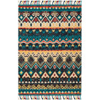 Zariya Bohemian Tribal Wool Rug