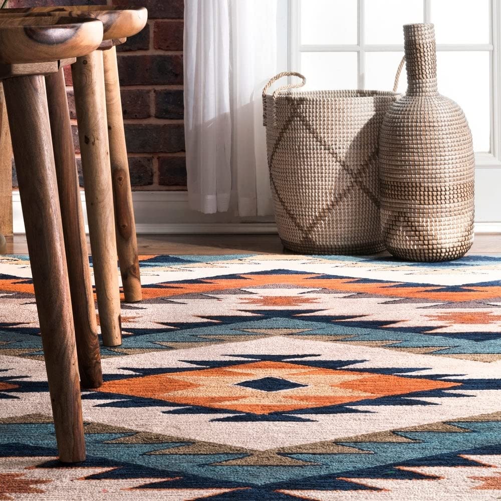 Sonora Southwestern Geometric Wool Rug