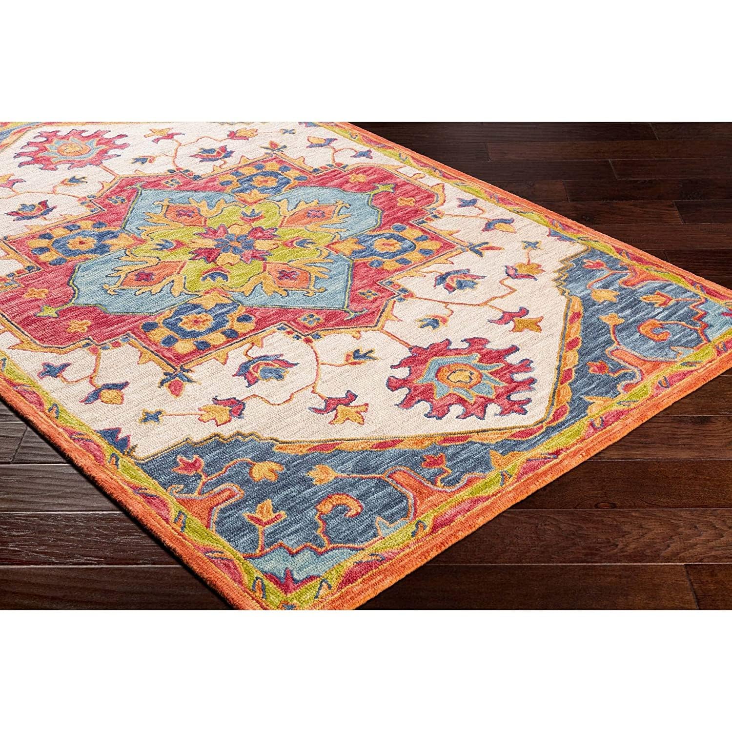 Evermore Ornamental Floral Wool Rug