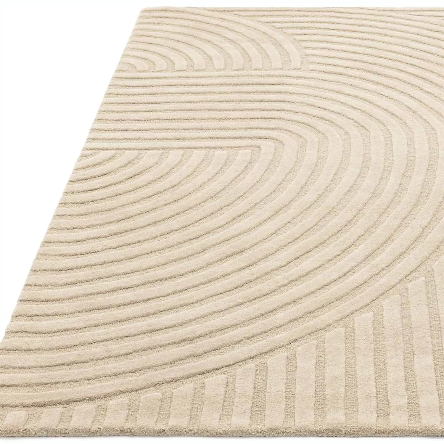 Ivorra Sculpted Arch Wool Rug