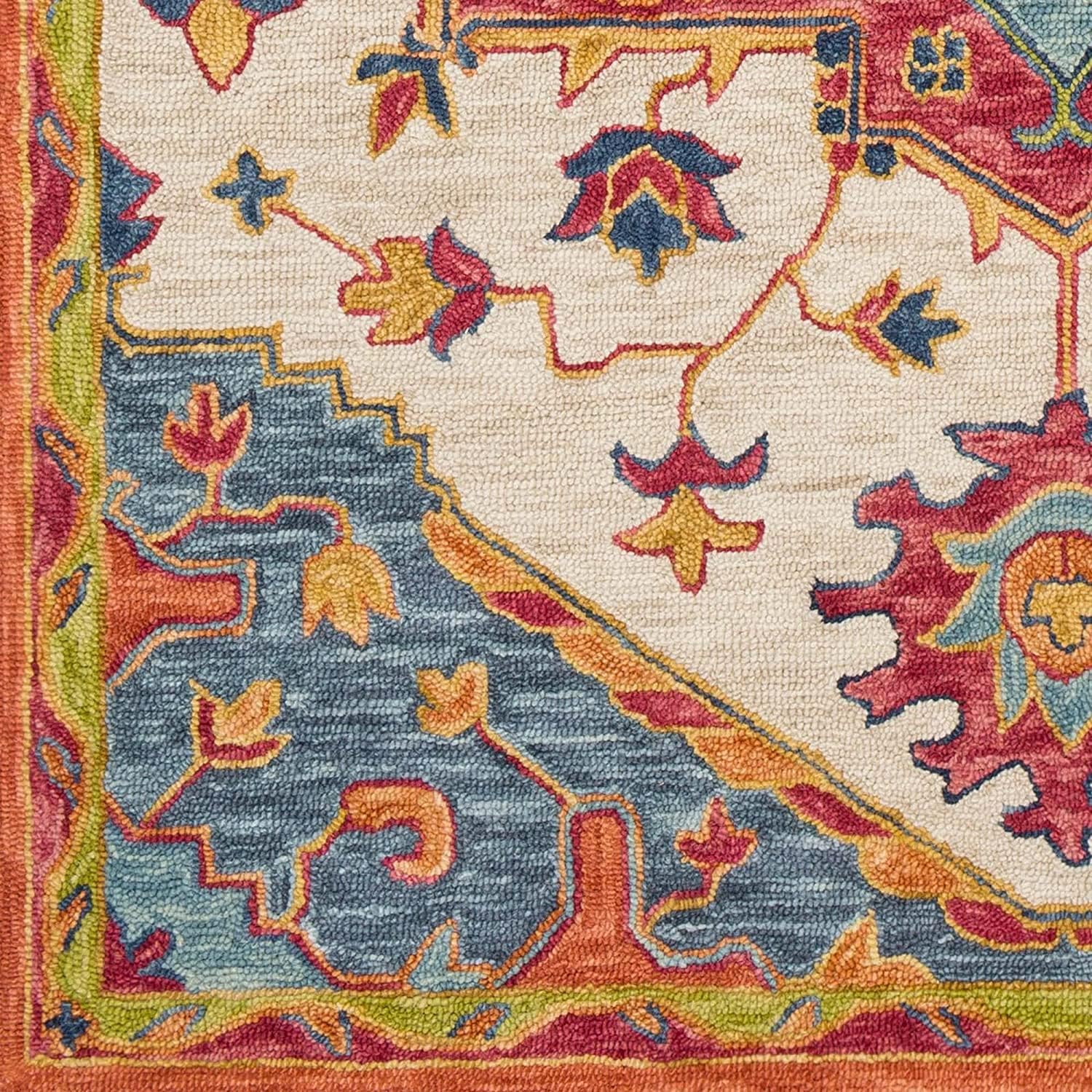 Evermore Ornamental Floral Wool Rug