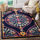 Noctis Floral Medallion Wool Rug