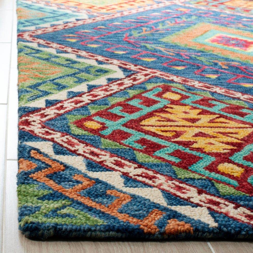 Carnival Tribal Diamond Wool Rug