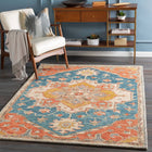 Marina Vintage Floral Wool Rug