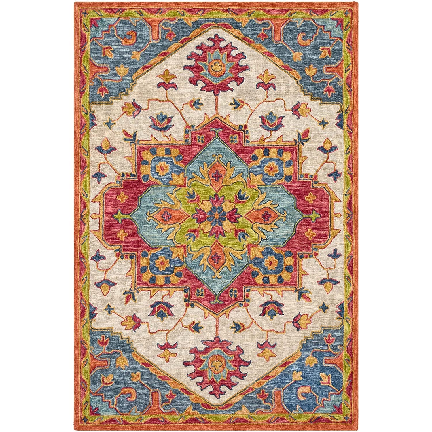 Evermore Ornamental Floral Wool Rug