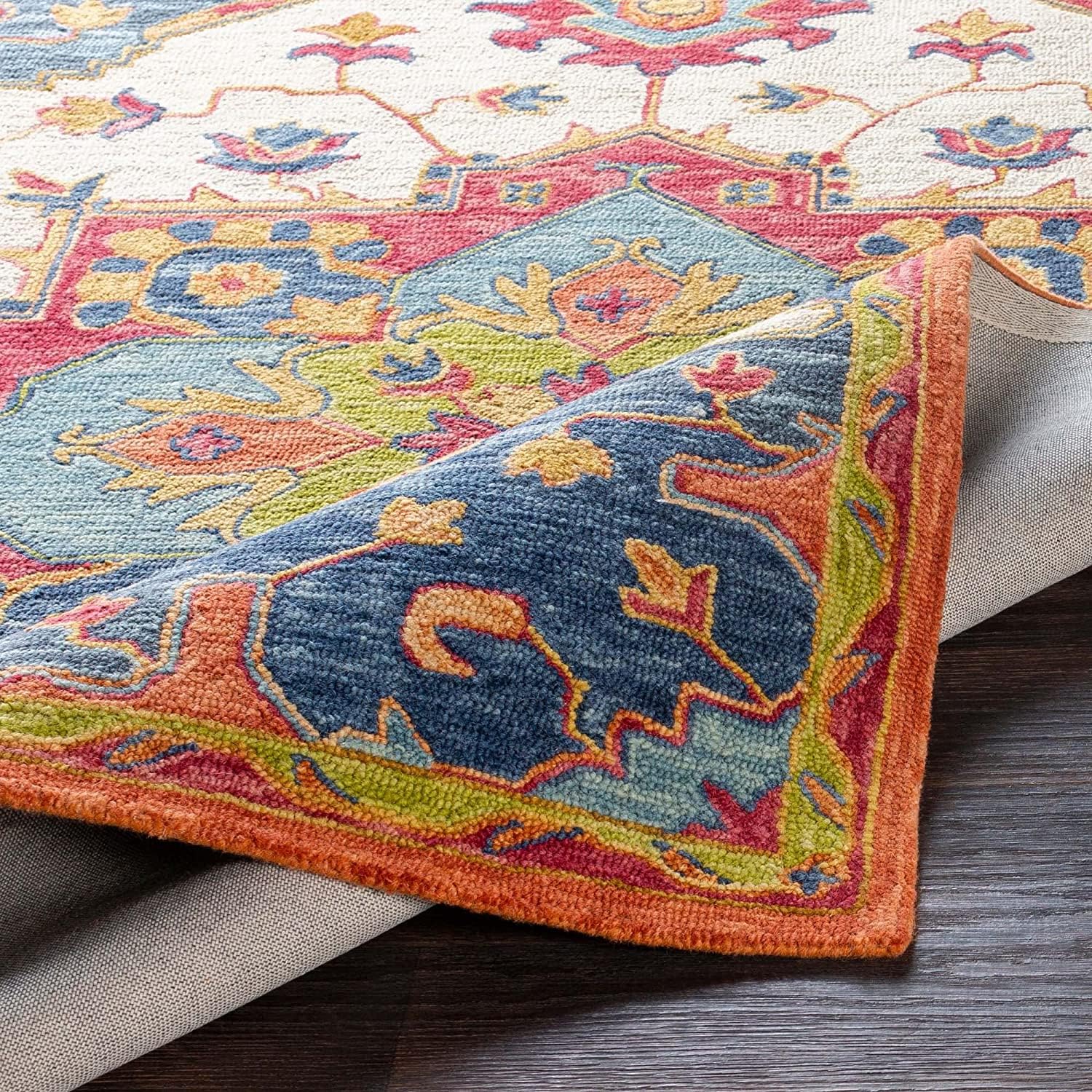 Evermore Ornamental Floral Wool Rug