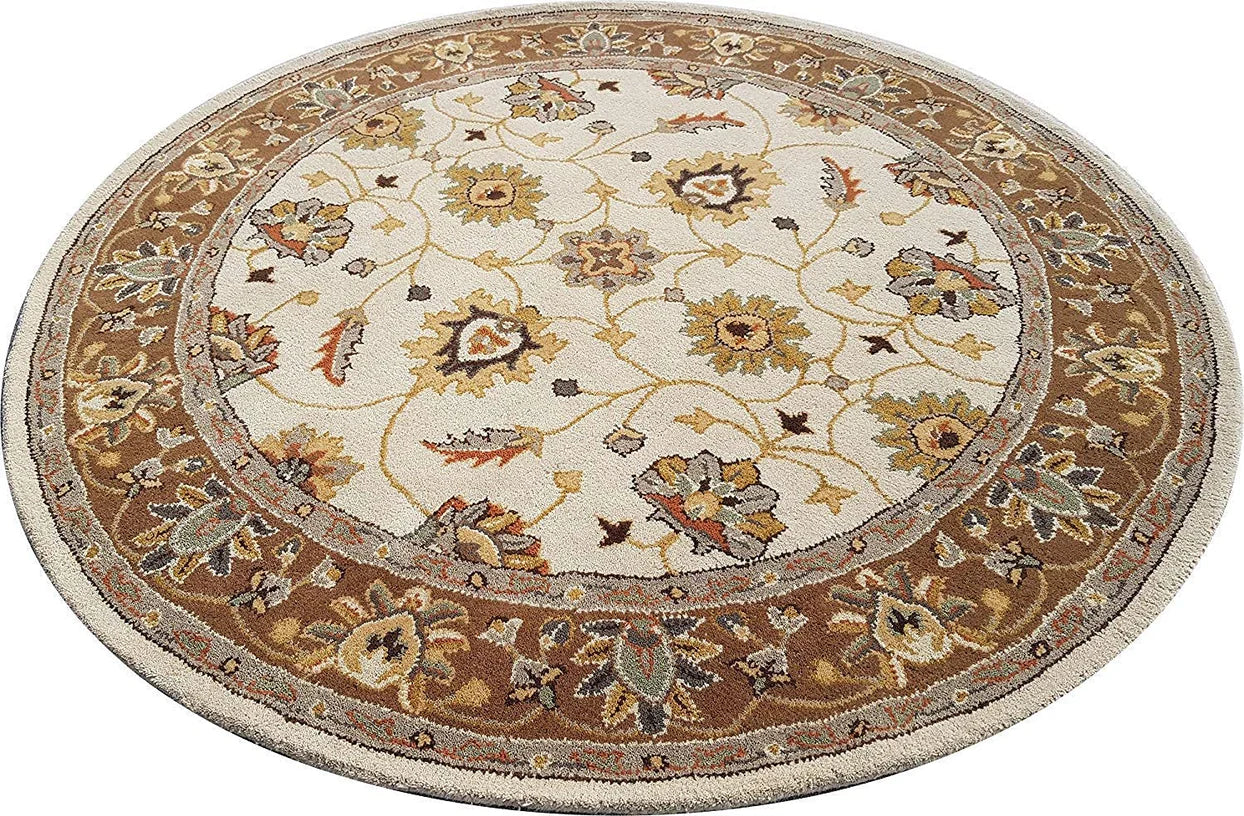 Premium Round Hand Tufted Carpet