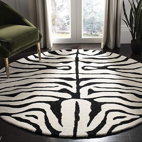 Round Hand Tufted Carpet