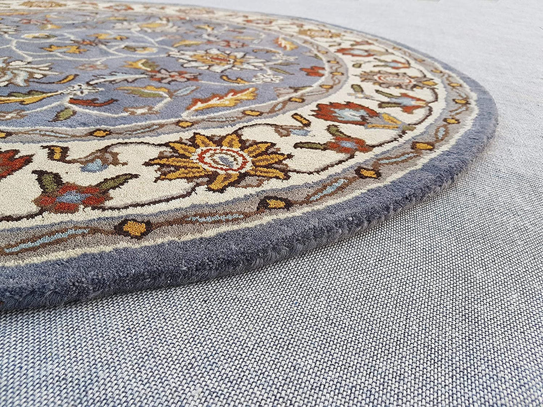 Premium Round Hand Tufted Carpet