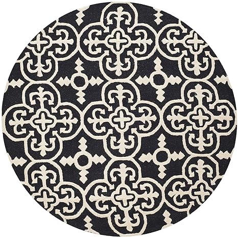 Round Hand Tufted Carpet