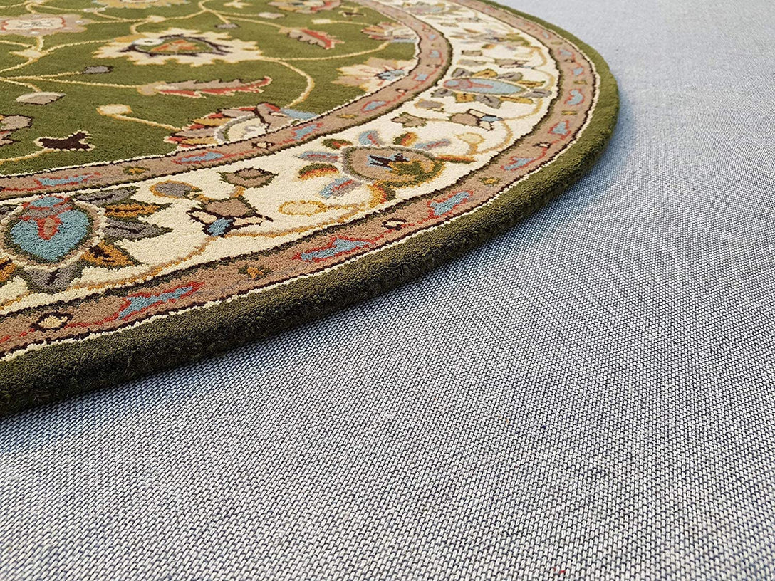 Rukhsar Premium Persian Round Wool Rug