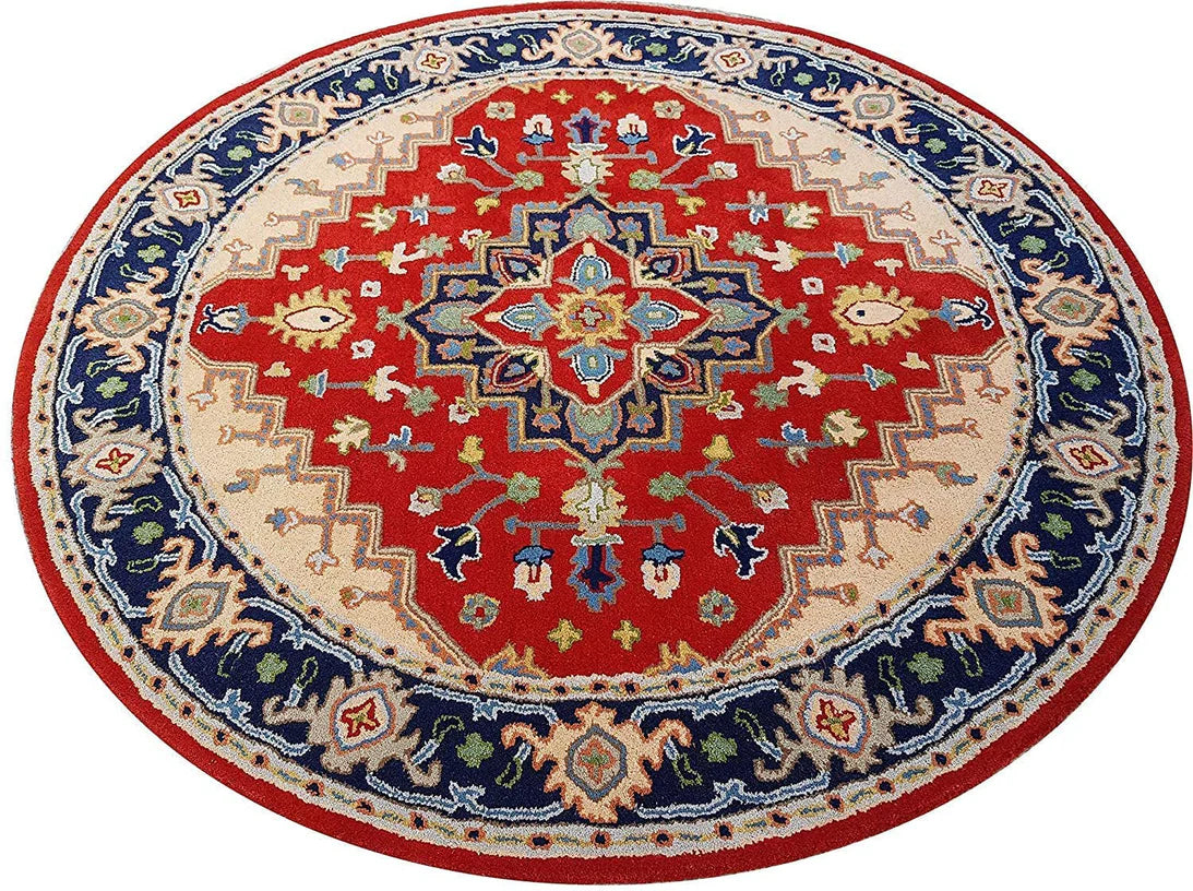 Premium Round Hand Tufted Carpet