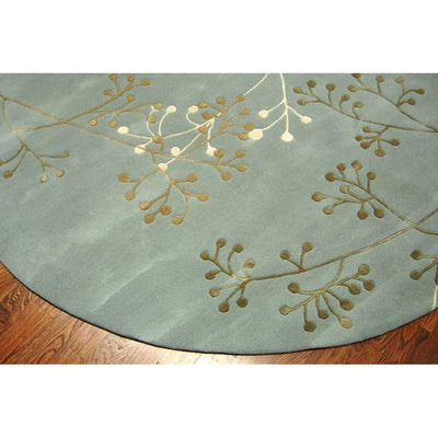 Round Hand Tufted Carpet