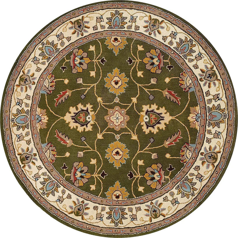 Rukhsar Premium Persian Round Wool Rug