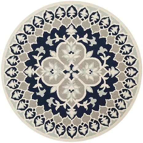 Round Hand Tufted Carpet