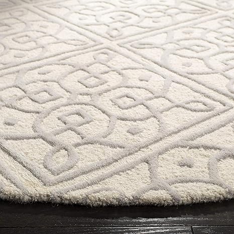 Haven Modern Round Wool Rug