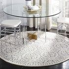 Embellish Modern Round Wool Rug