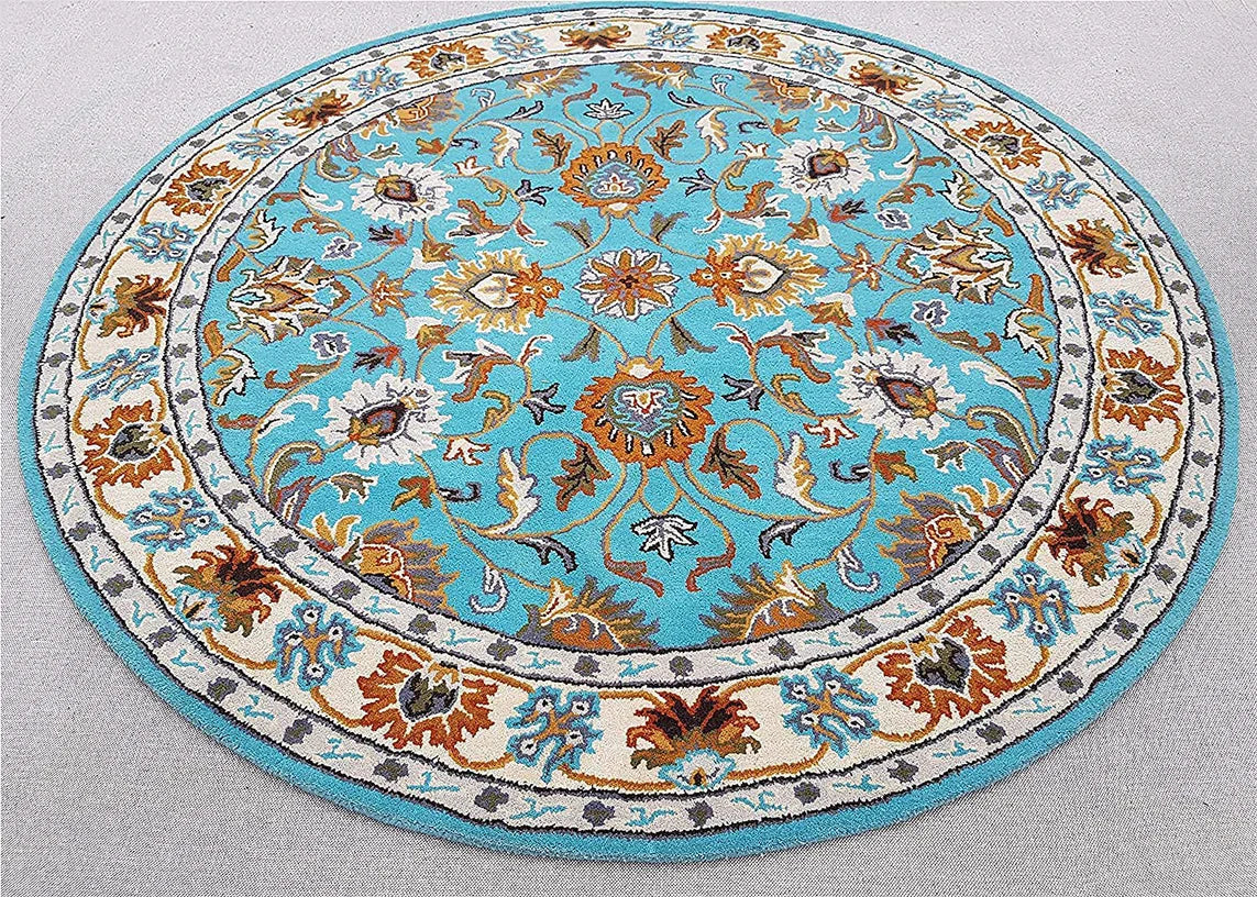 Premium Round Hand Tufted Carpet