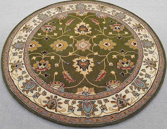 Premium Round Hand Tufted Carpet