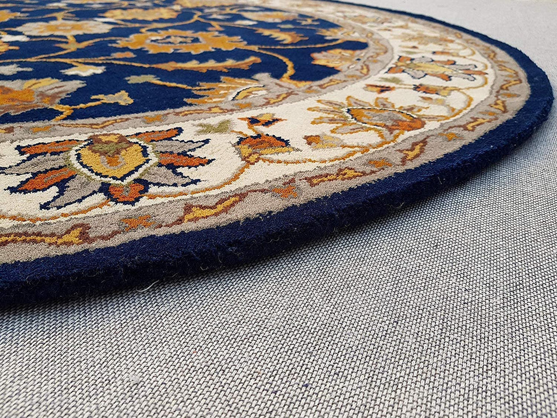 Siavash Premium Persian Round Wool Rug