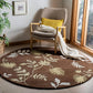 Round Hand Tufted Carpet