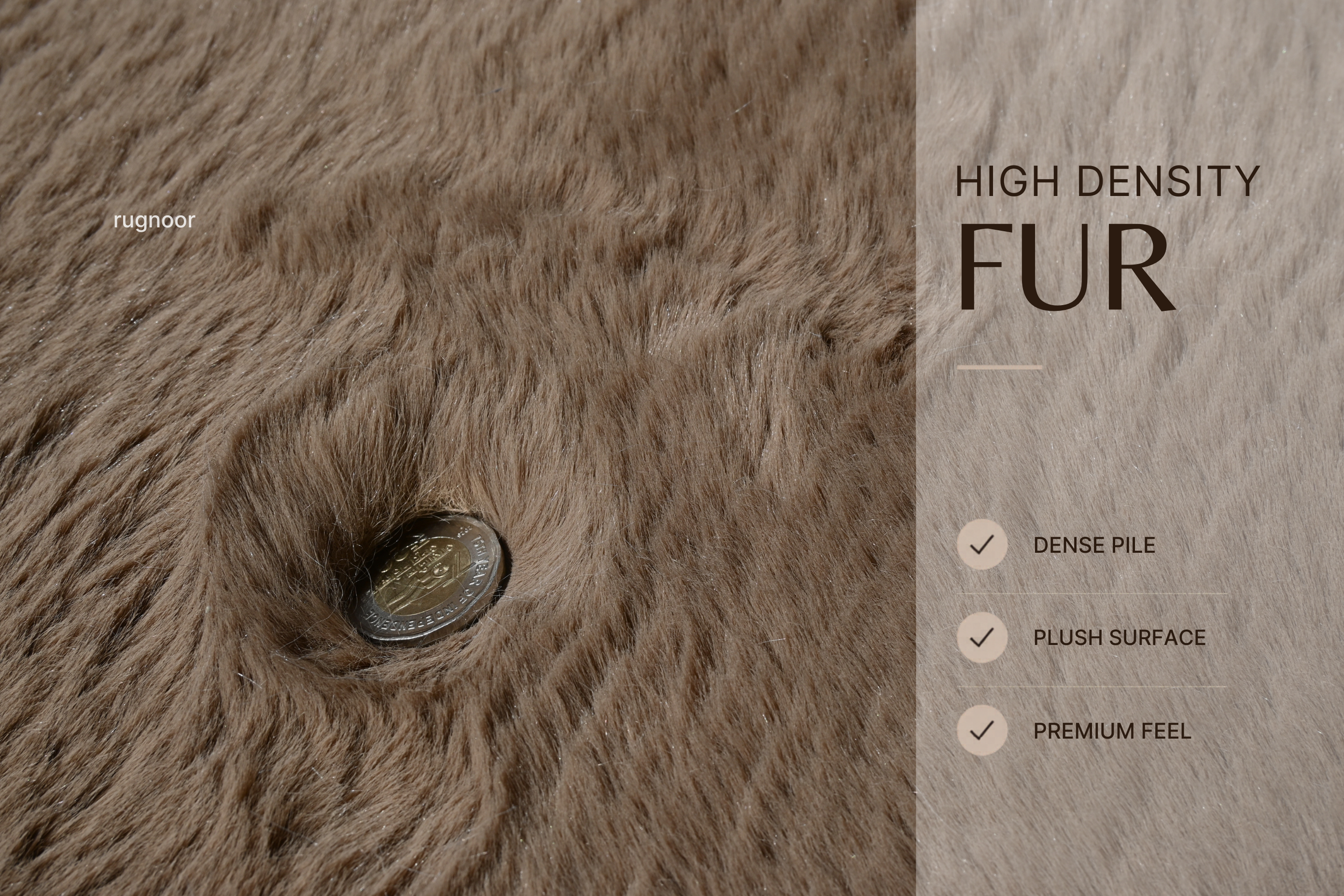 Taupe Beige Super Soft