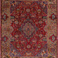 Hand-Knotted Multicolor Rug