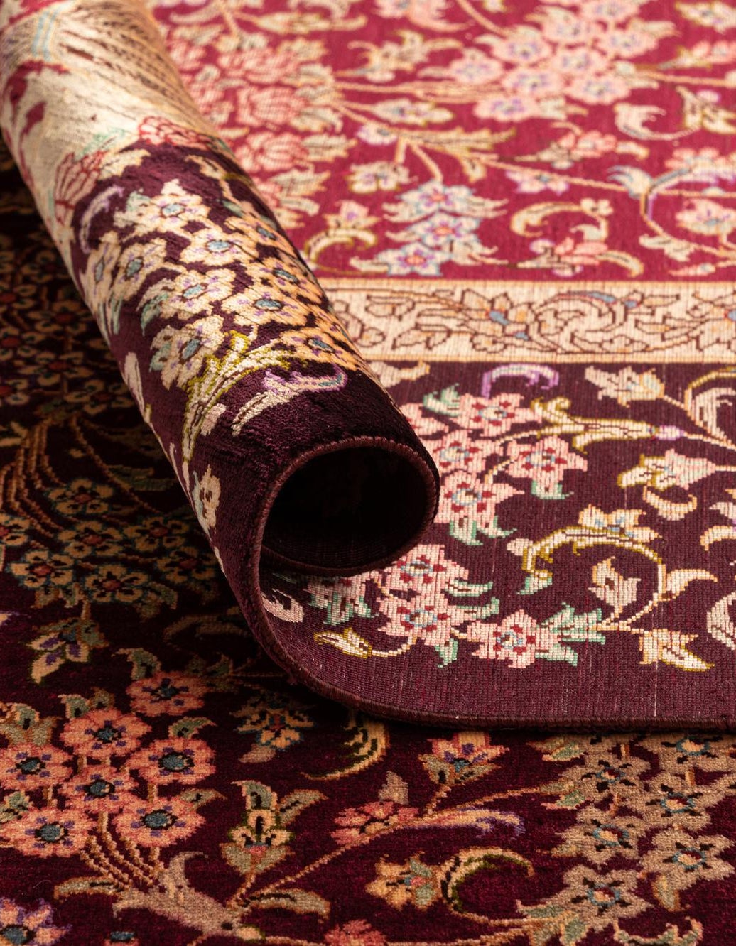 Shams Sunburst Hand Knotted Wool Rug