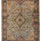 Hand-Knotted Multicolor Rug