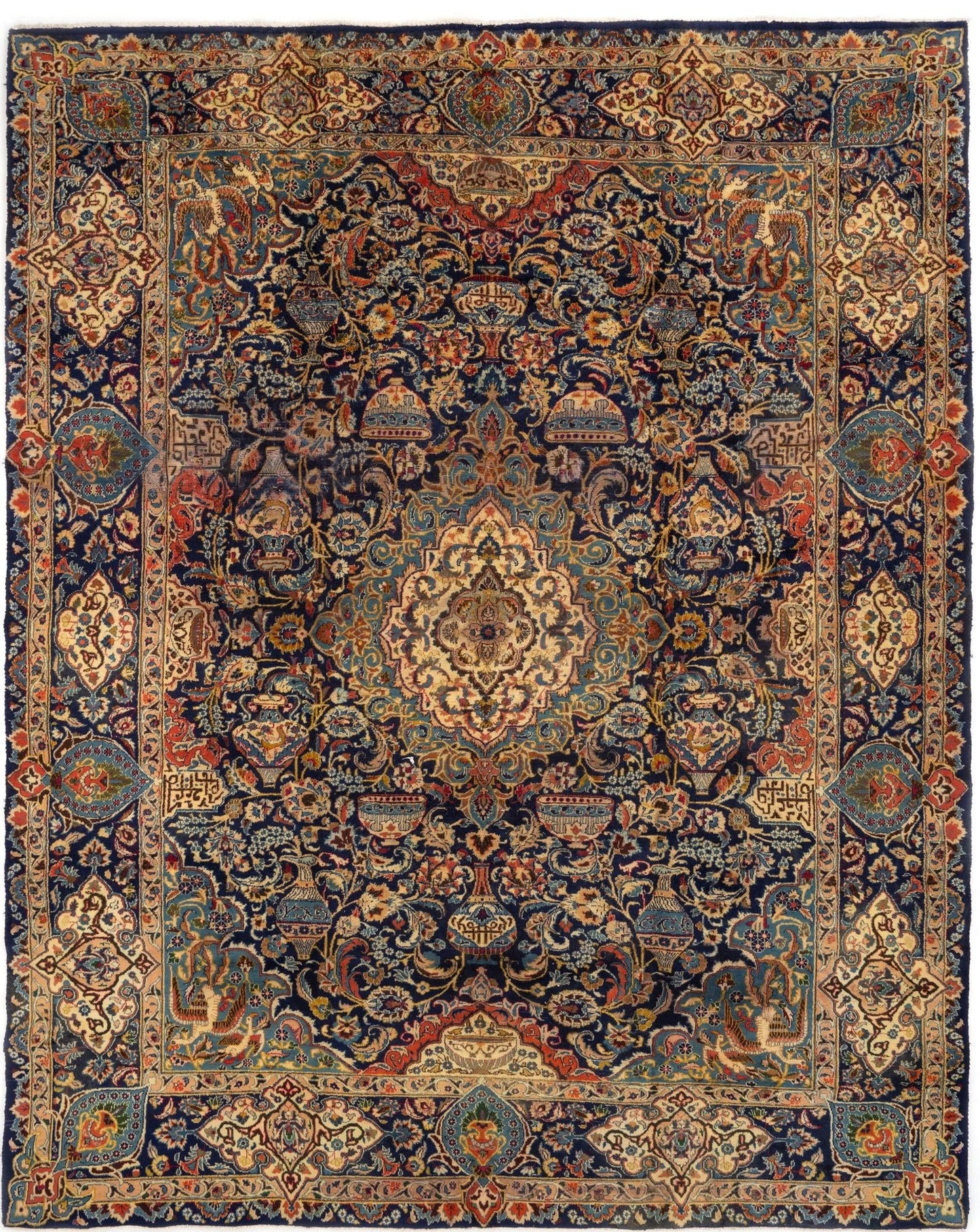 Hand-Knotted Rug