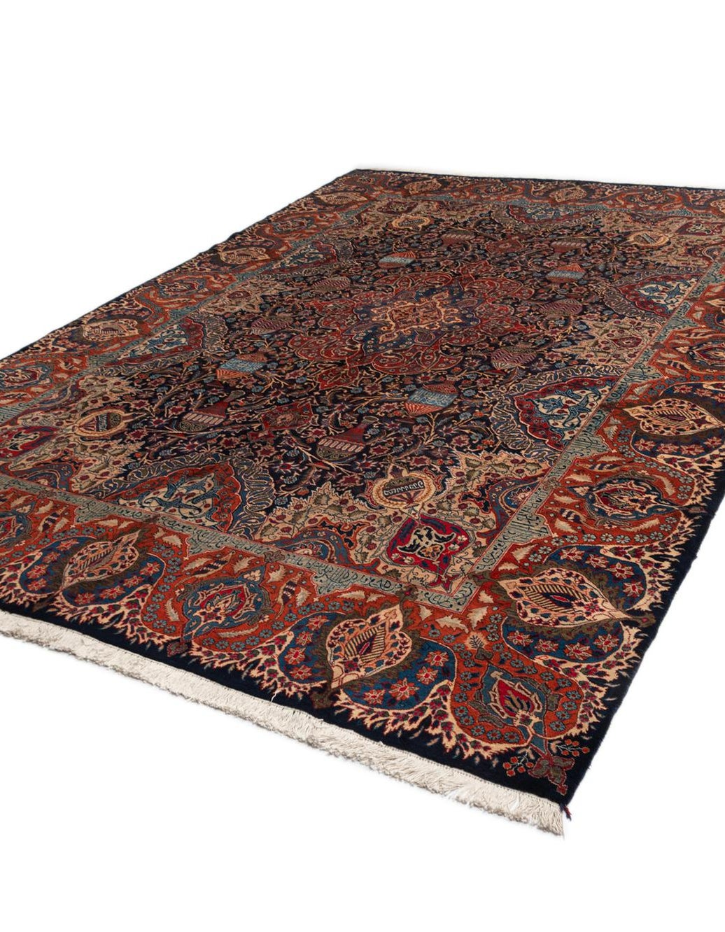 Hand-Knotted Rug