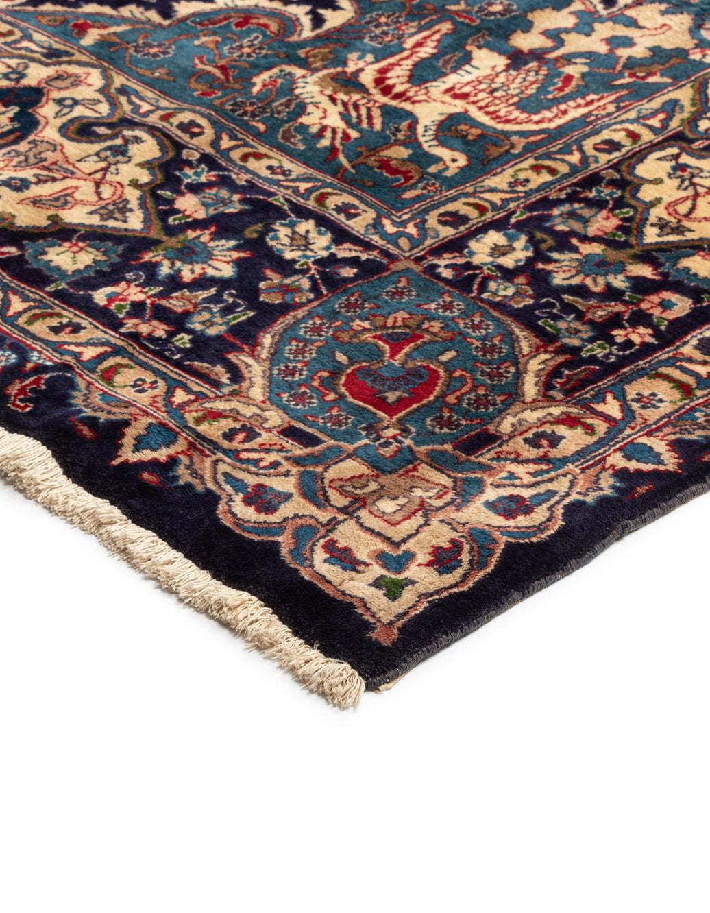Nayyar Medallion Hand Knotted Wool Rug