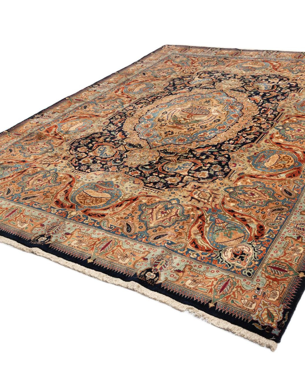 Hand-Knotted Rug