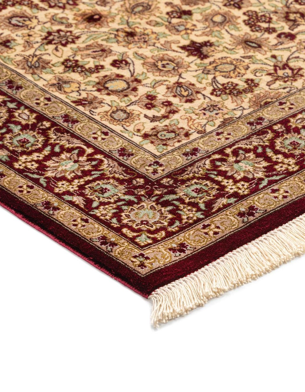 Gulnar Floral Hand Knotted Wool Rug