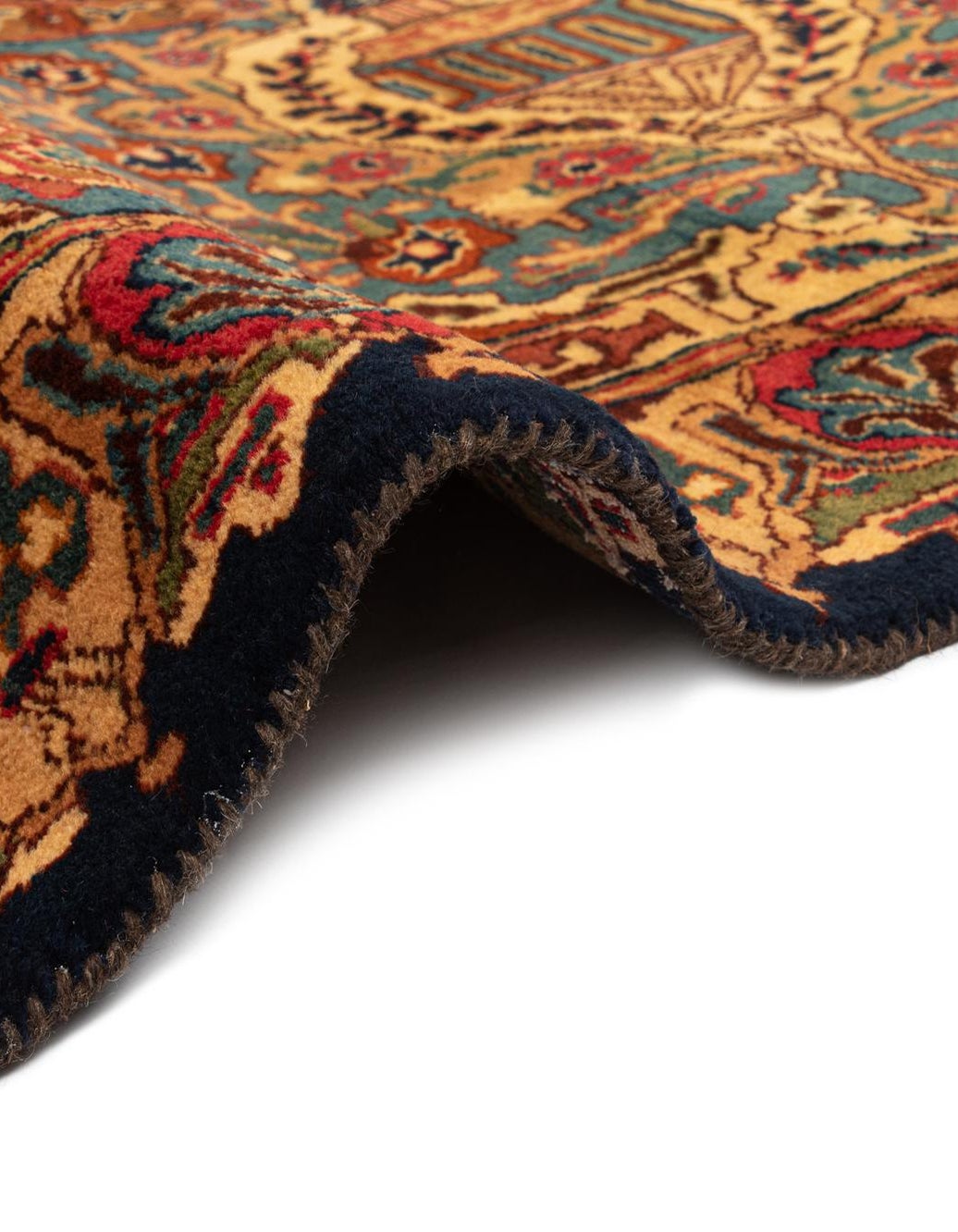 Sundus Medallion Hand Knotted Wool Rug