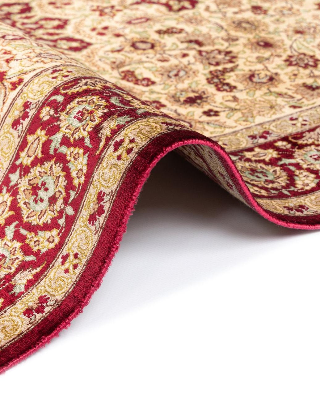 Gulnar Floral Hand Knotted Wool Rug