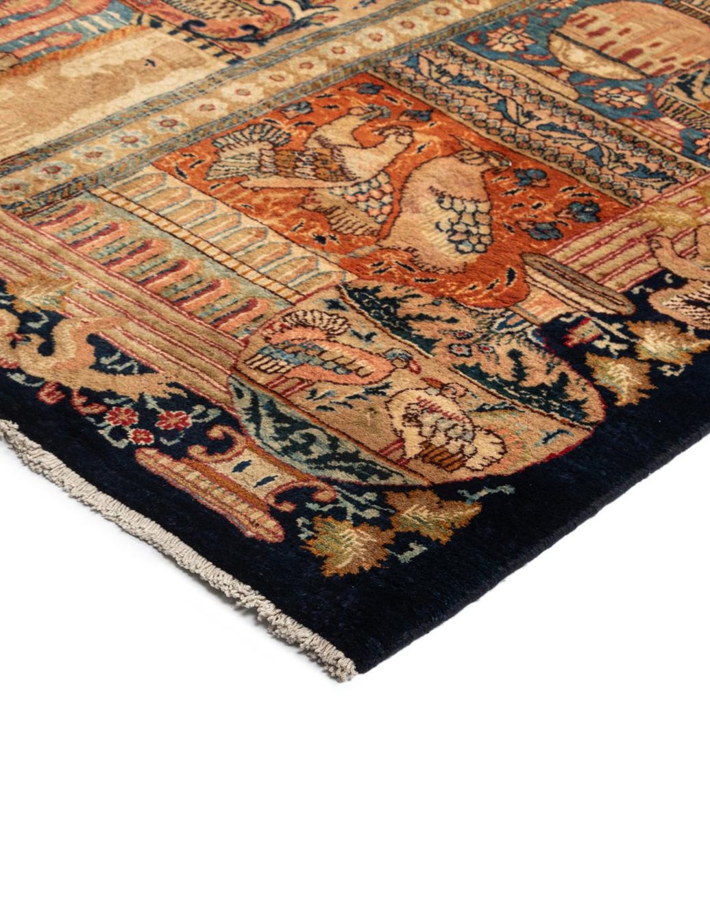 Hand-Knotted Rug