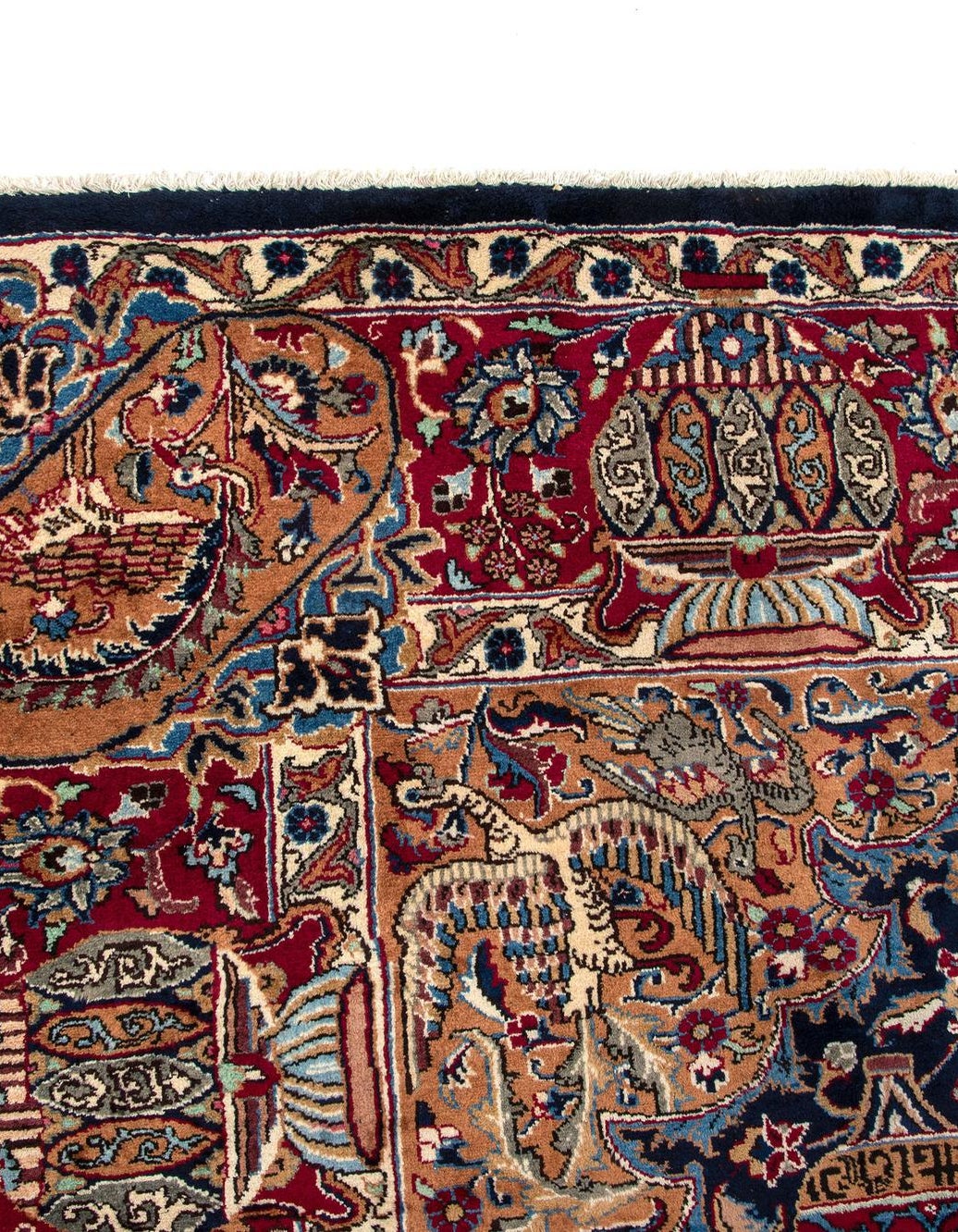 Sahir Medallion Hand Knotted Wool Rug