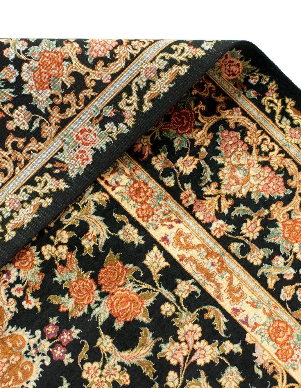 Nawar Floral Hand Knotted Wool Rug