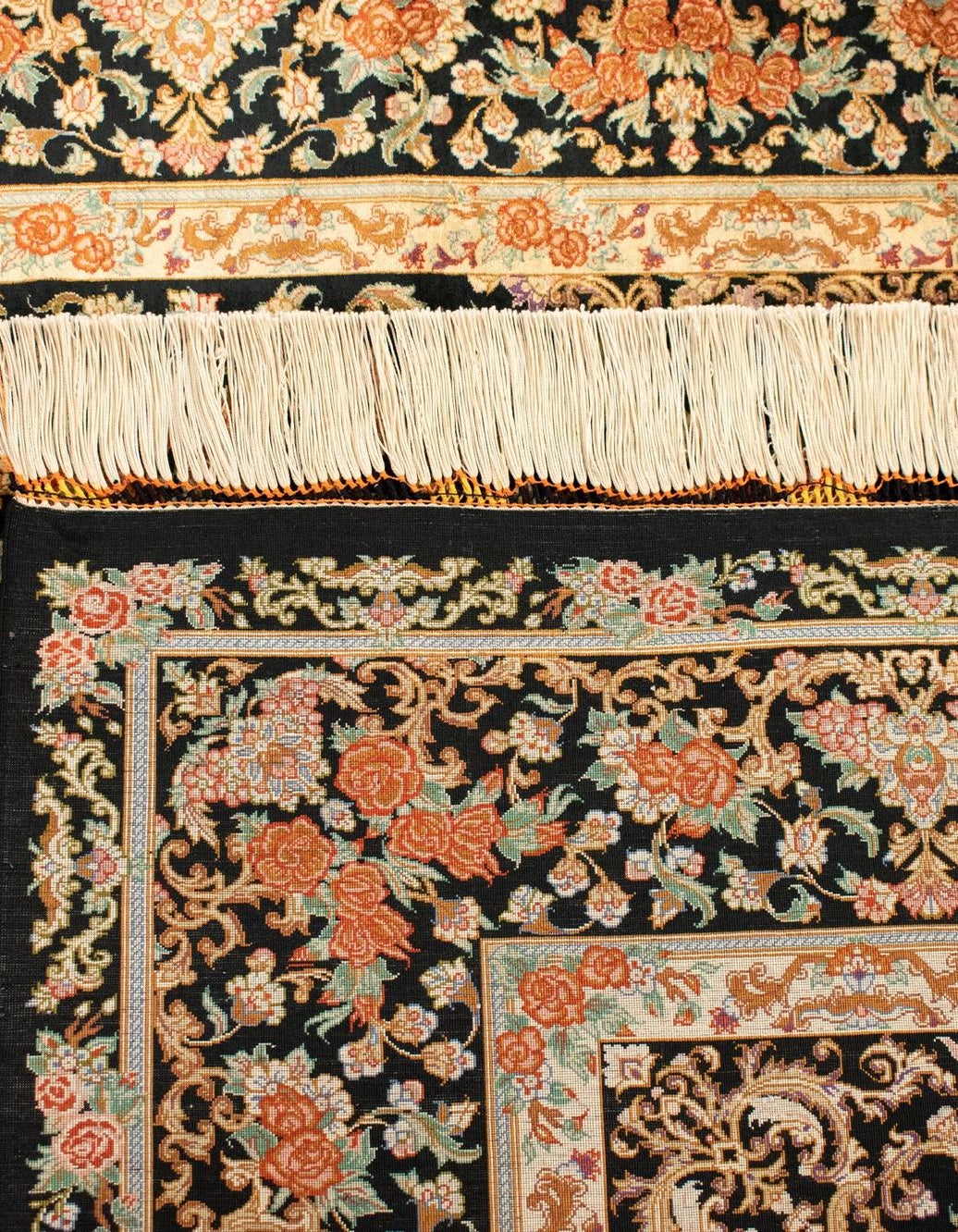 Nawar Floral Hand Knotted Wool Rug